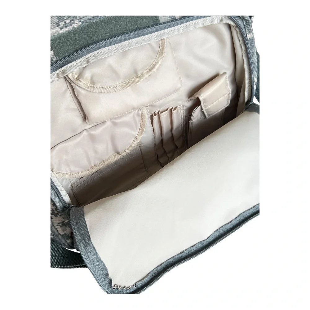 Tactical ACU Digital Camo Messenger Backpack - Multi-Pocket Range Bag